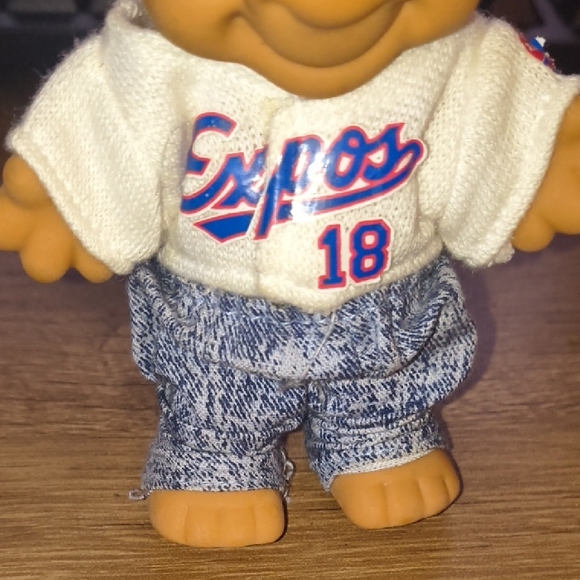 VTG 1993 Montreal Expos Russ Forest Troll - #18 Moisés Alou - 25th Anniversary - Picture 5 of 9